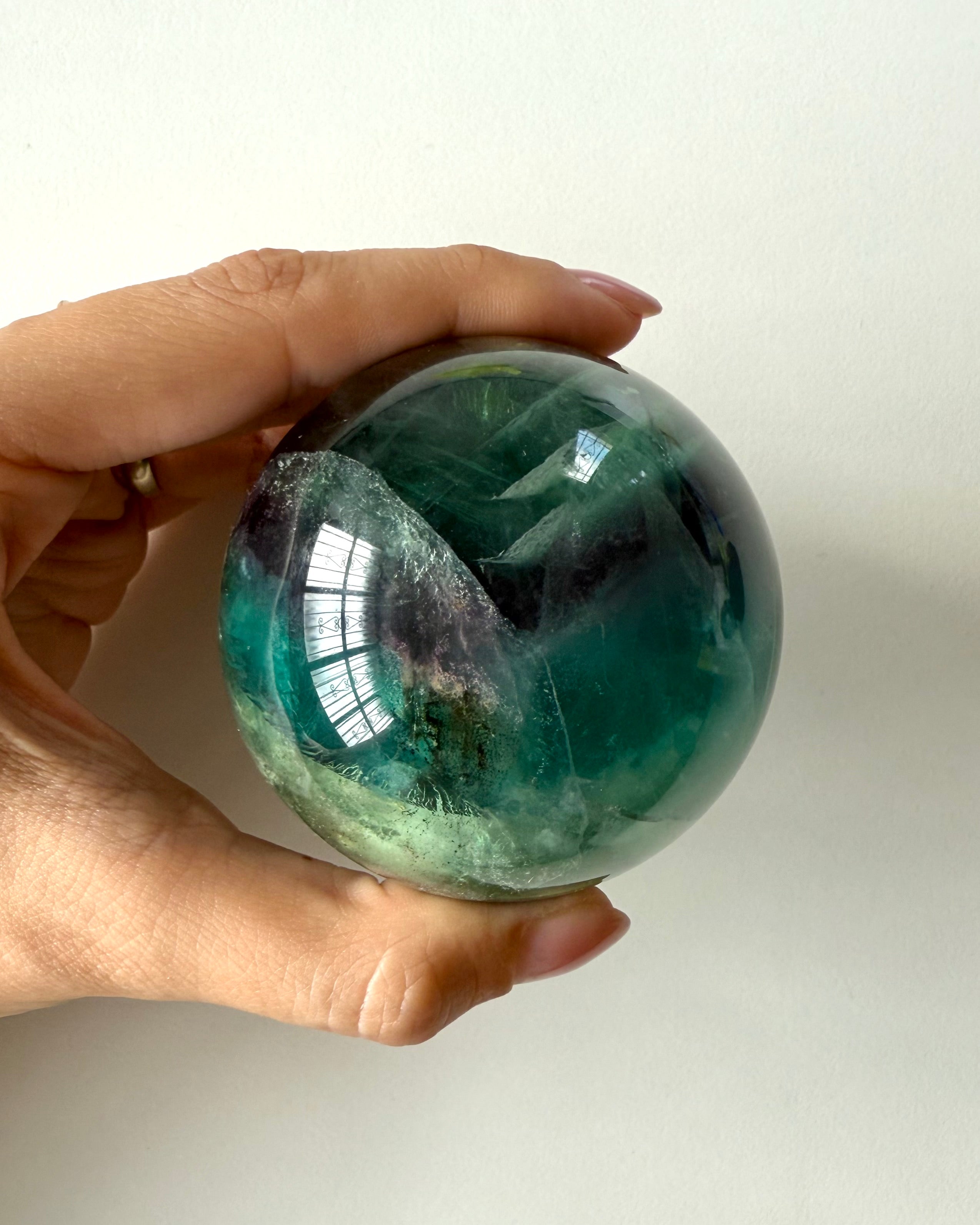 Sfera in Fluorite (6,5cm)
