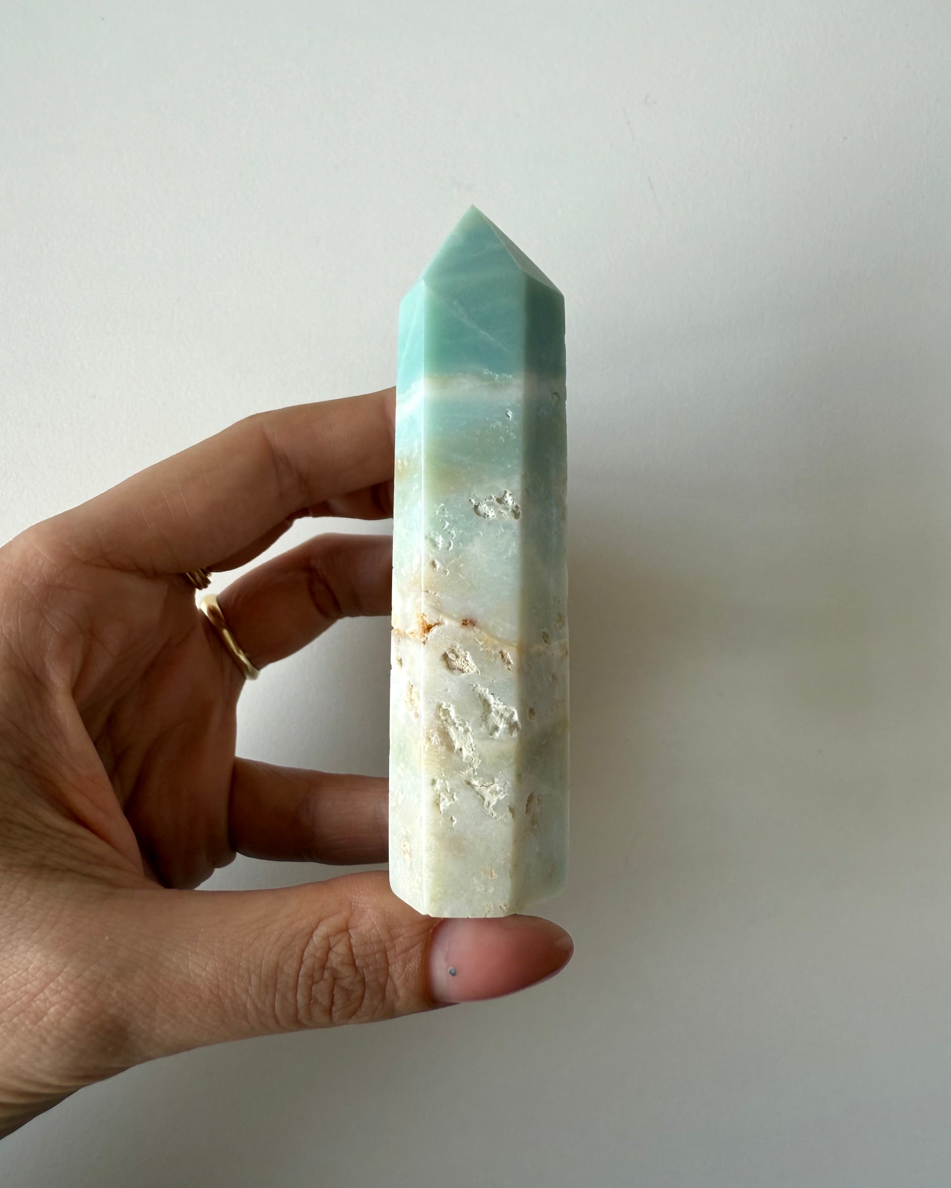 Torre in Calcite Caraibica