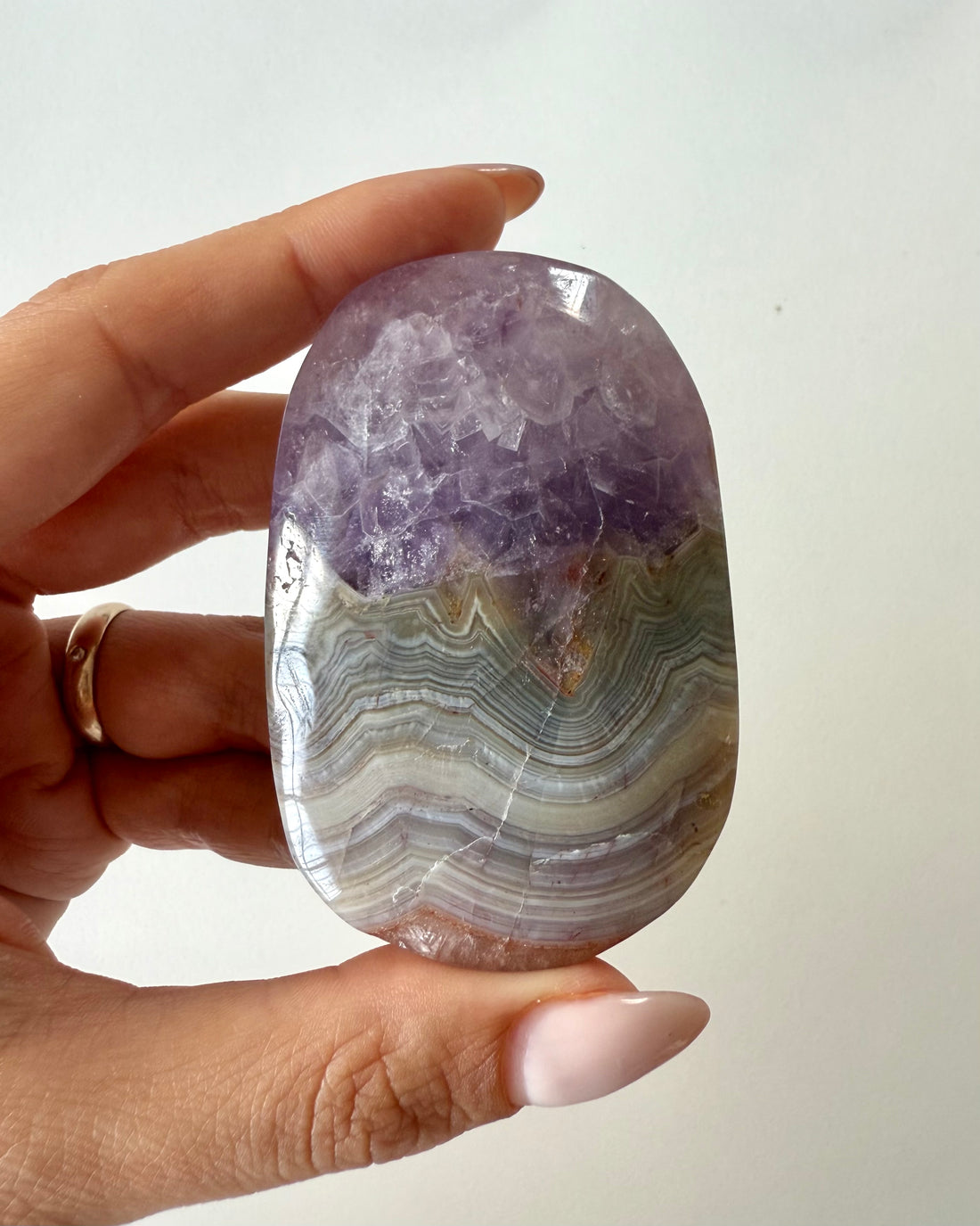 Palmstone in Agata Ametista