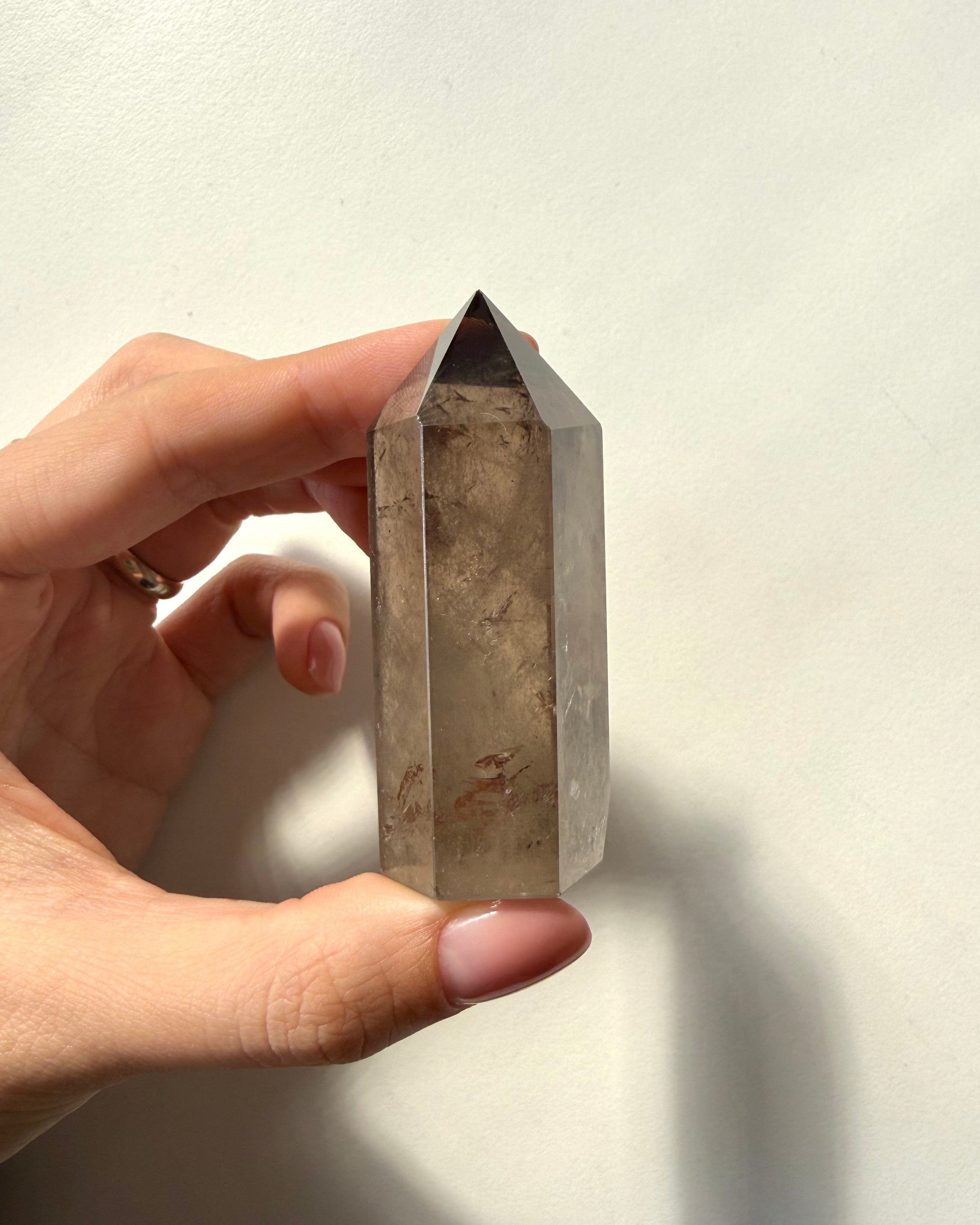 Punta in Quarzo Fumè