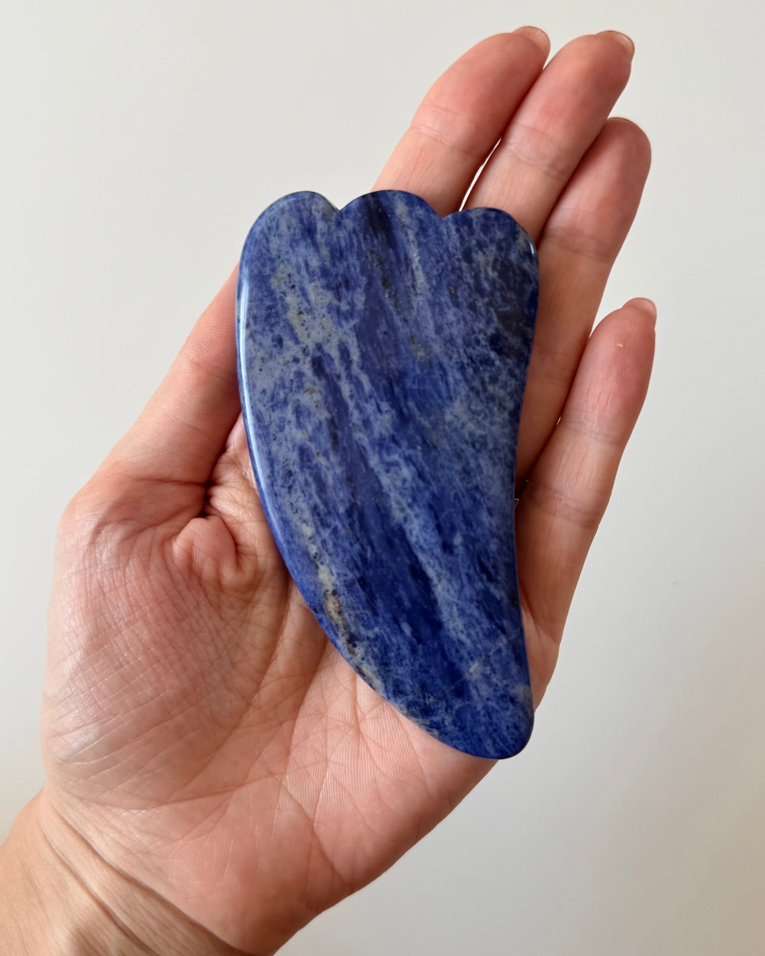Gua Sha in Sodalite