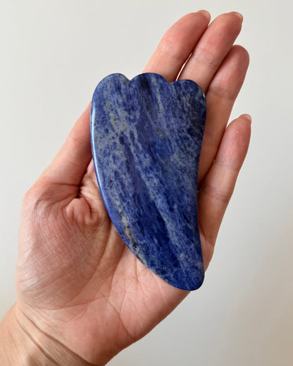 Gua Sha in Sodalite