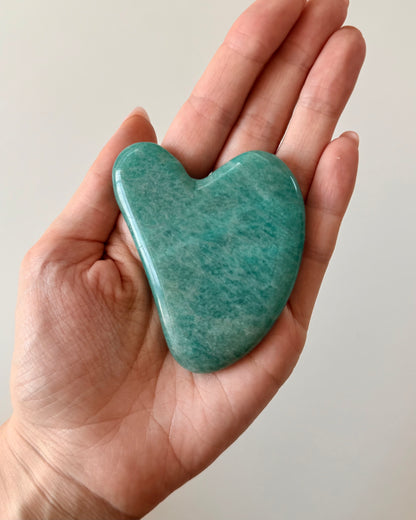 Gua Sha in Amazzonite