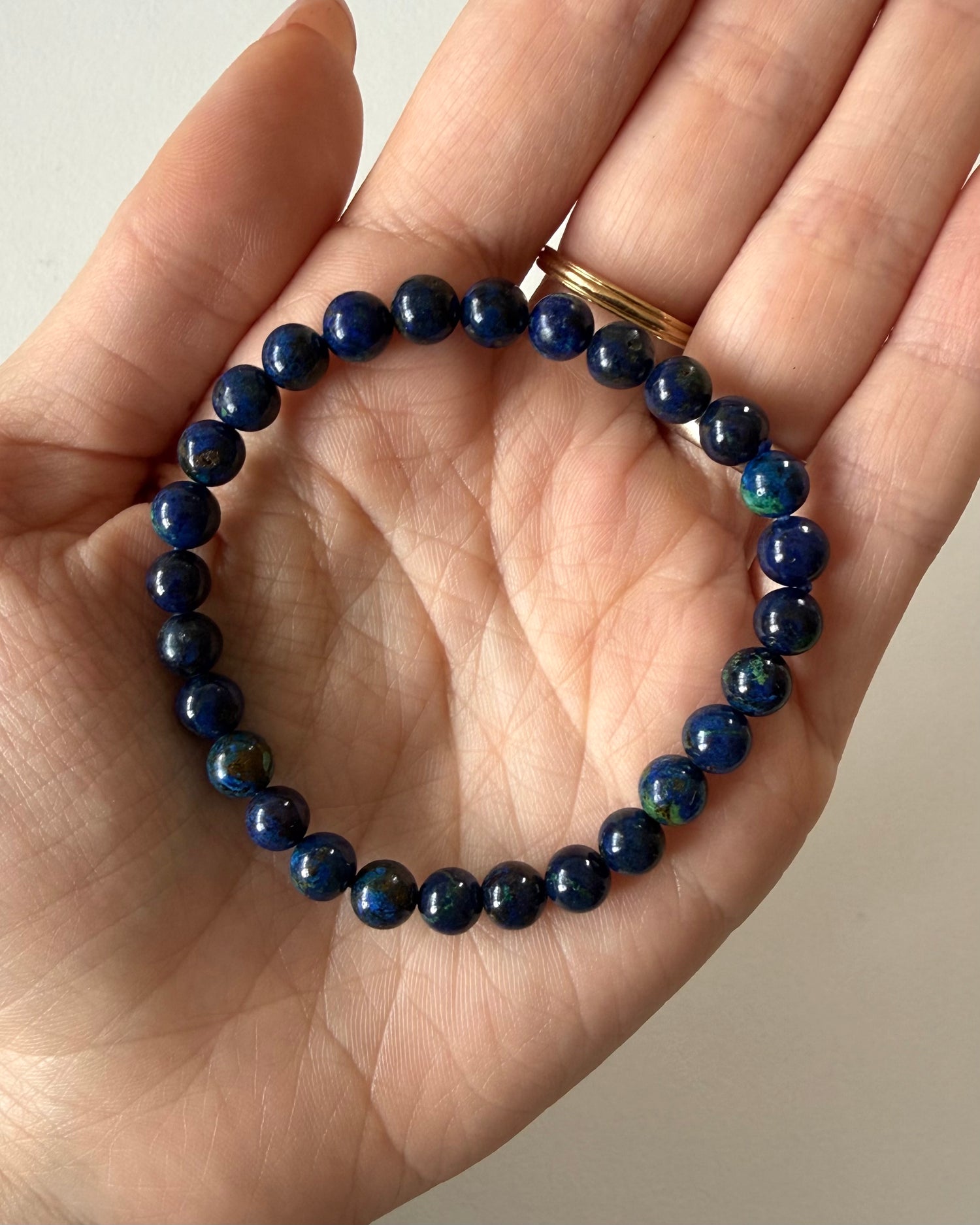 Bracciale in Azzurrite