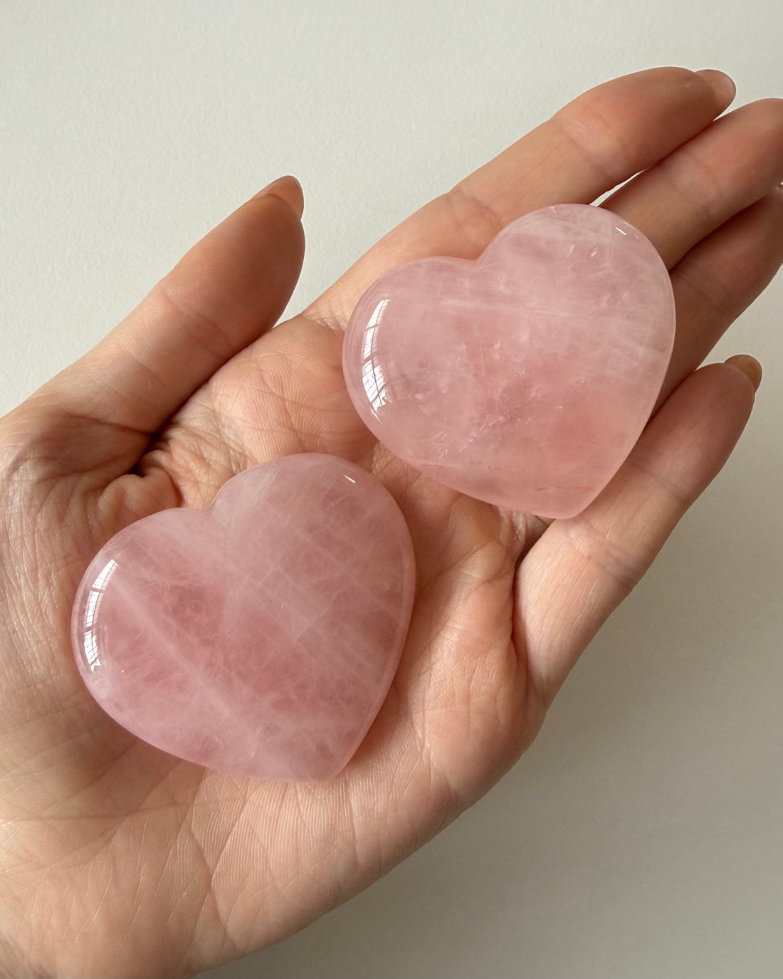 Cuore in Quarzo Rosa