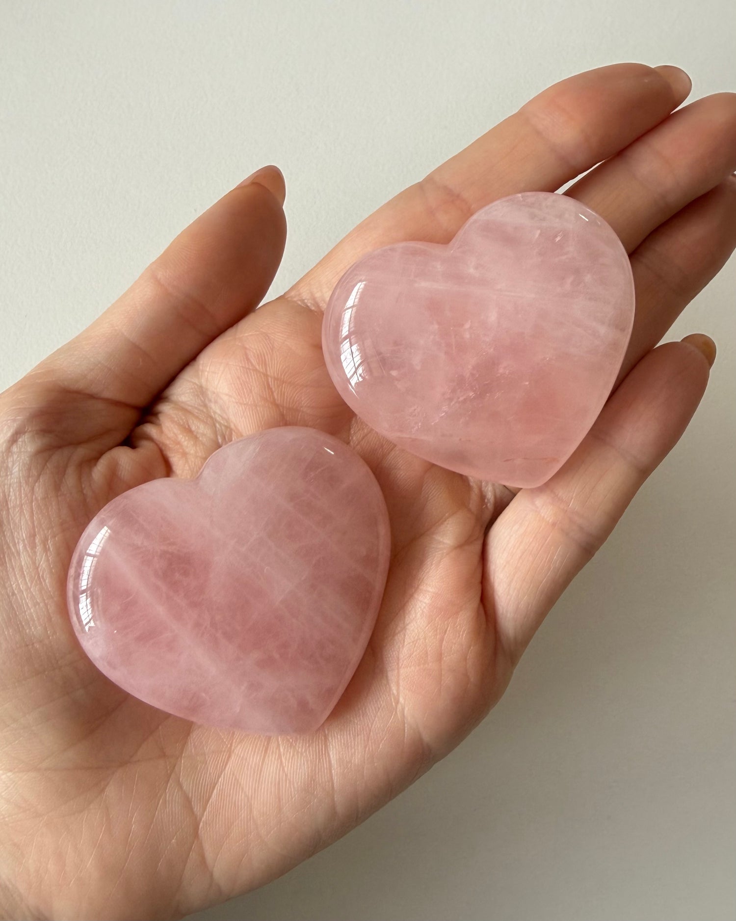 Cuore in Quarzo Rosa
