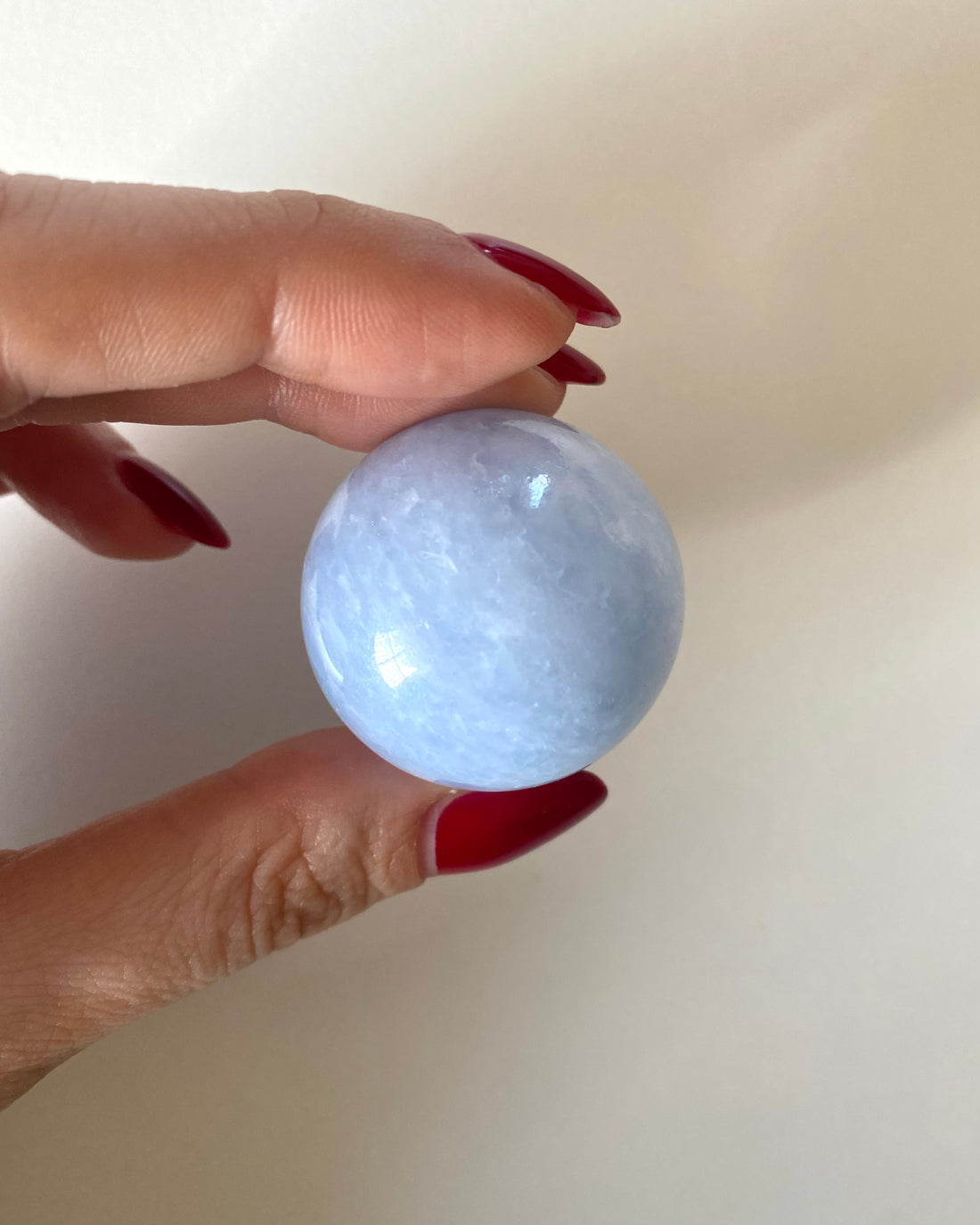 Sfera in Calcite Azzurra