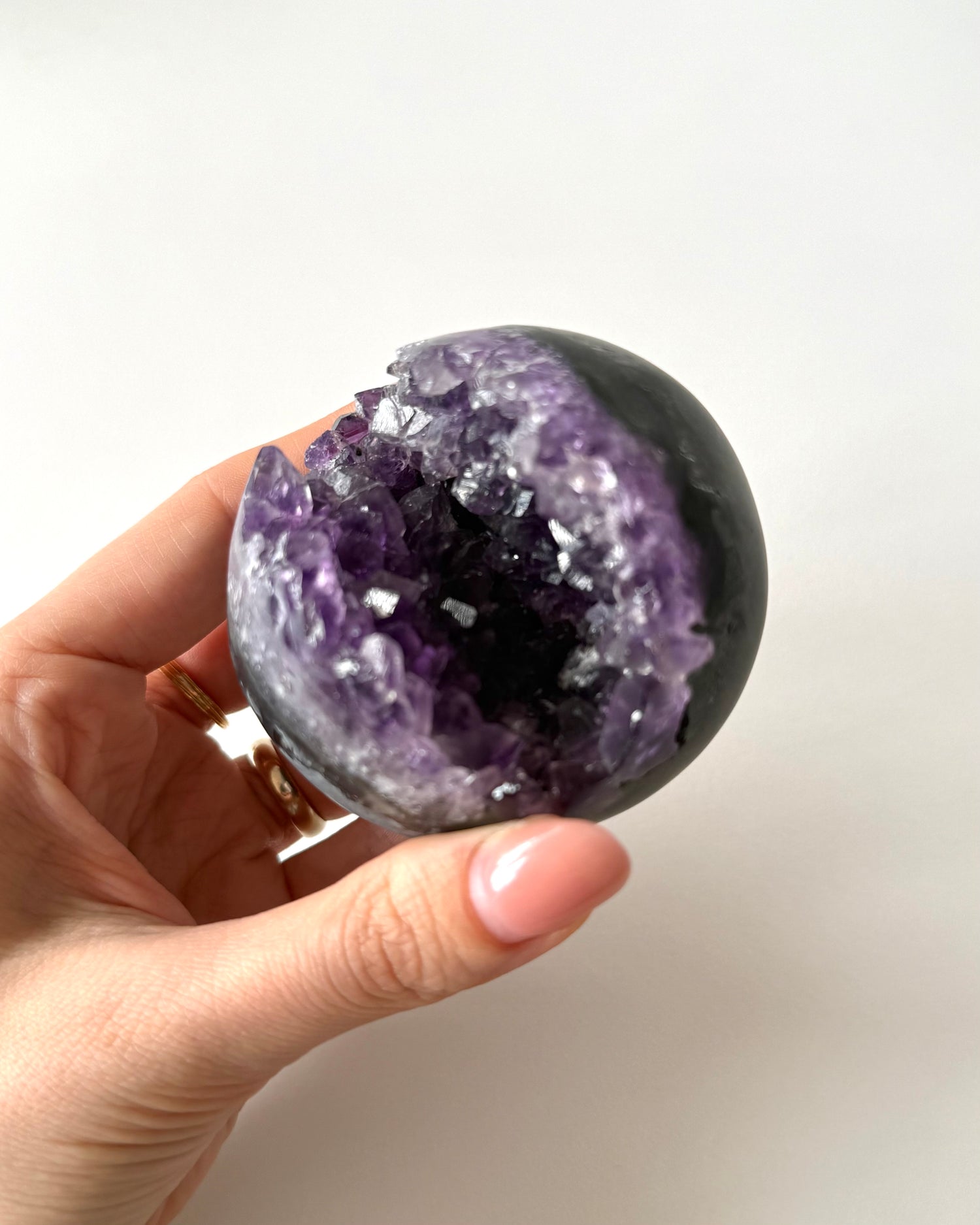 Sfera in Ametista