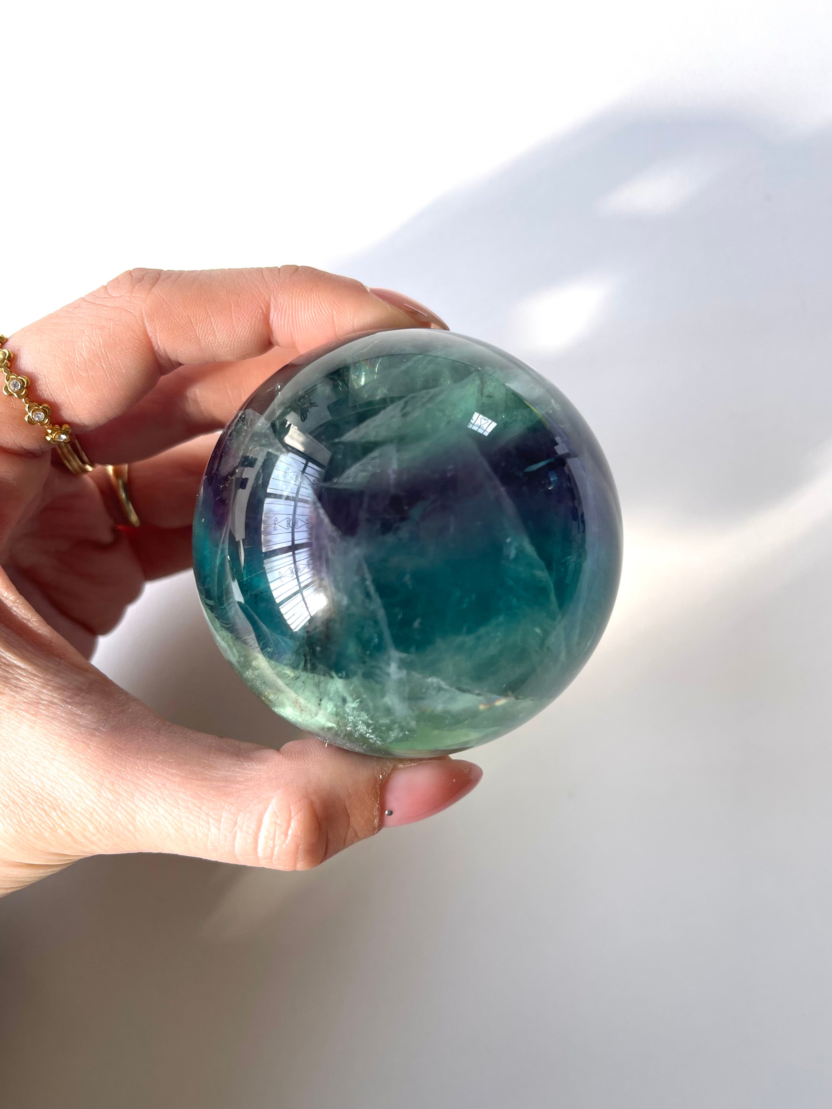 Sfera in Fluorite