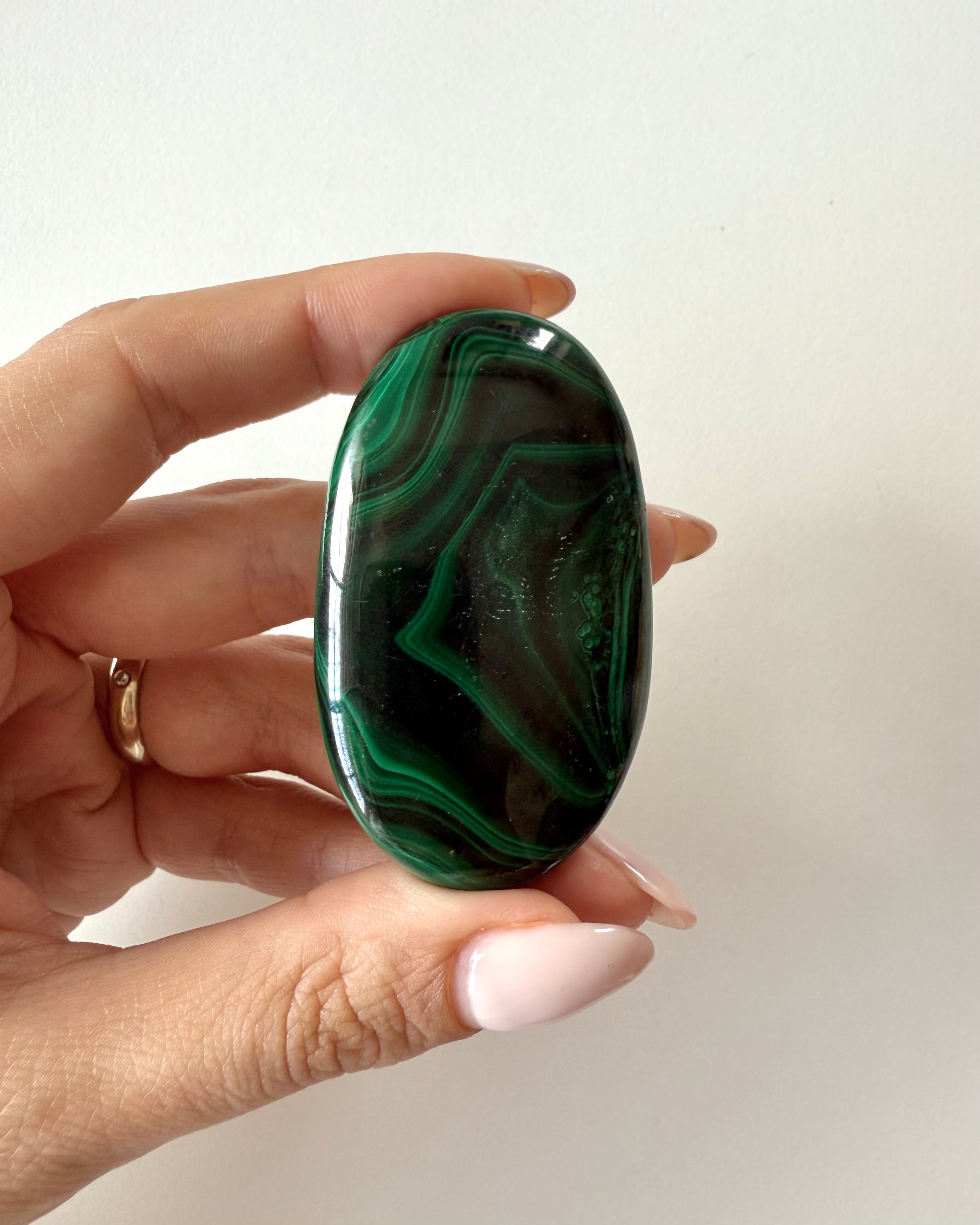 Palmstone in Malachite