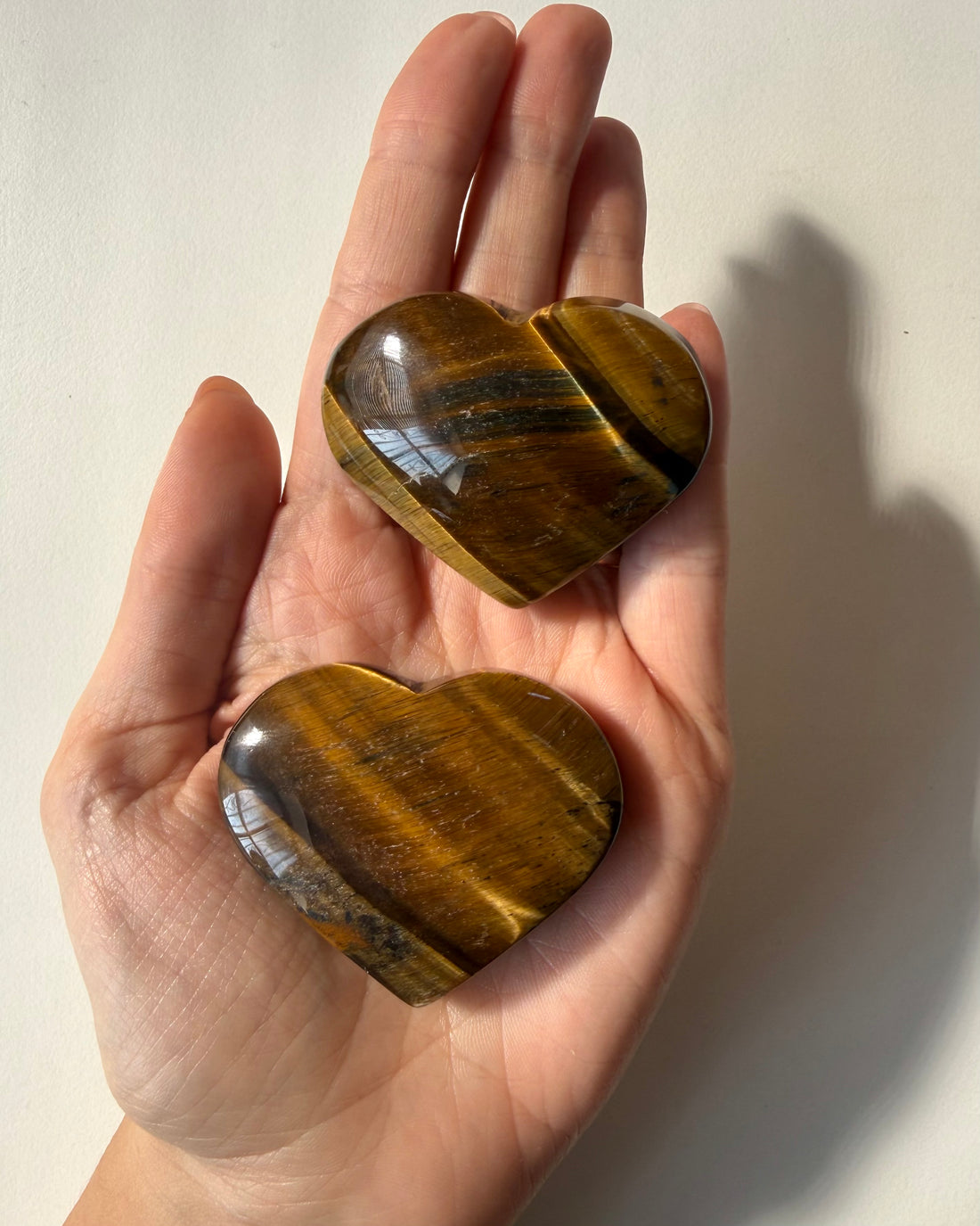 Cuore in Occhio di Tigre