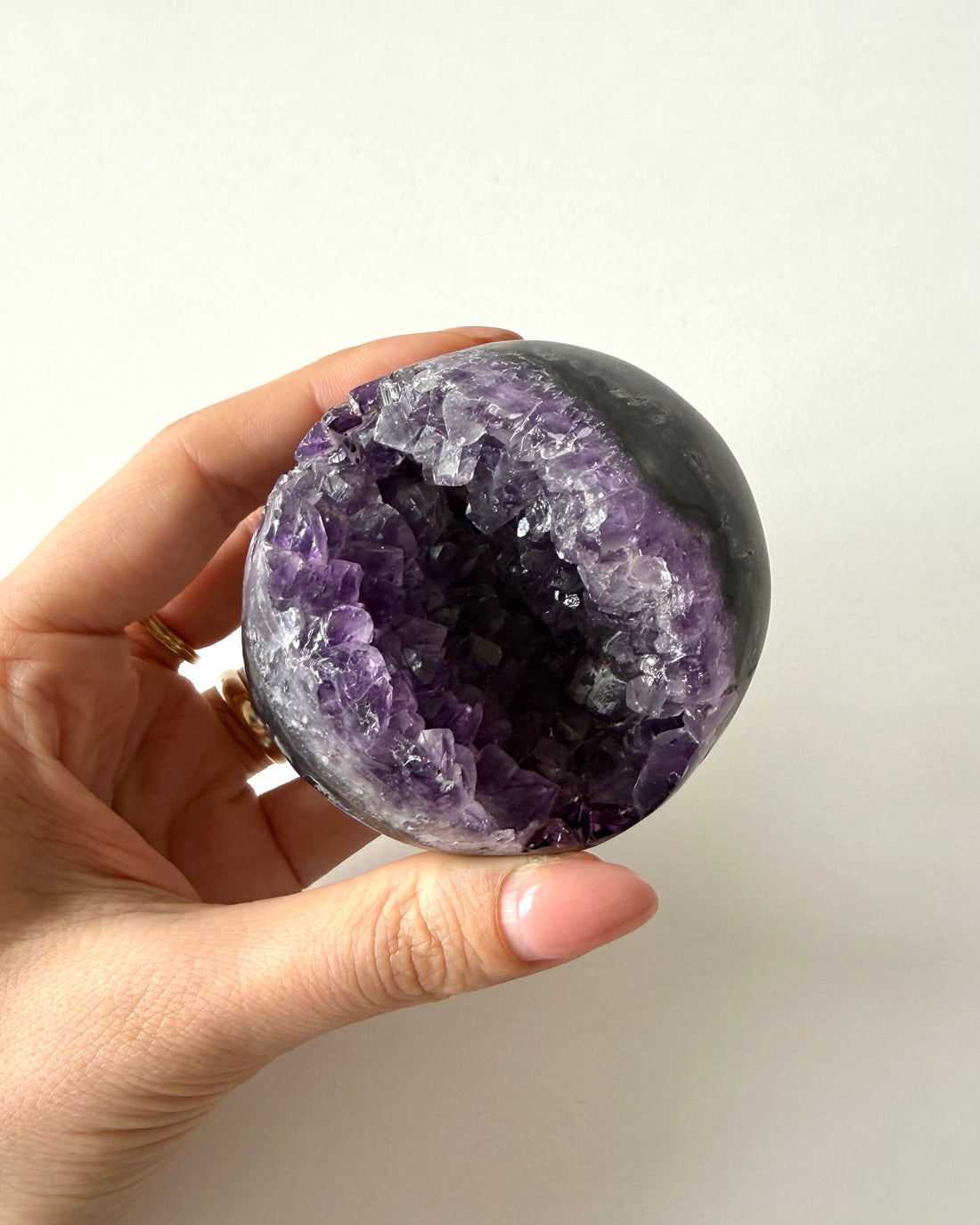 Sfera in Ametista