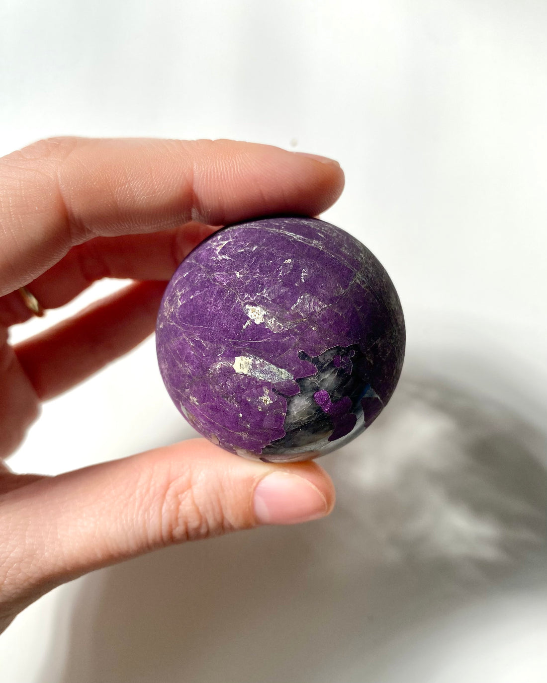 Sfera in Purpurite