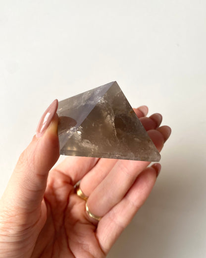 Piramide in Quarzo Fumè (5cm)