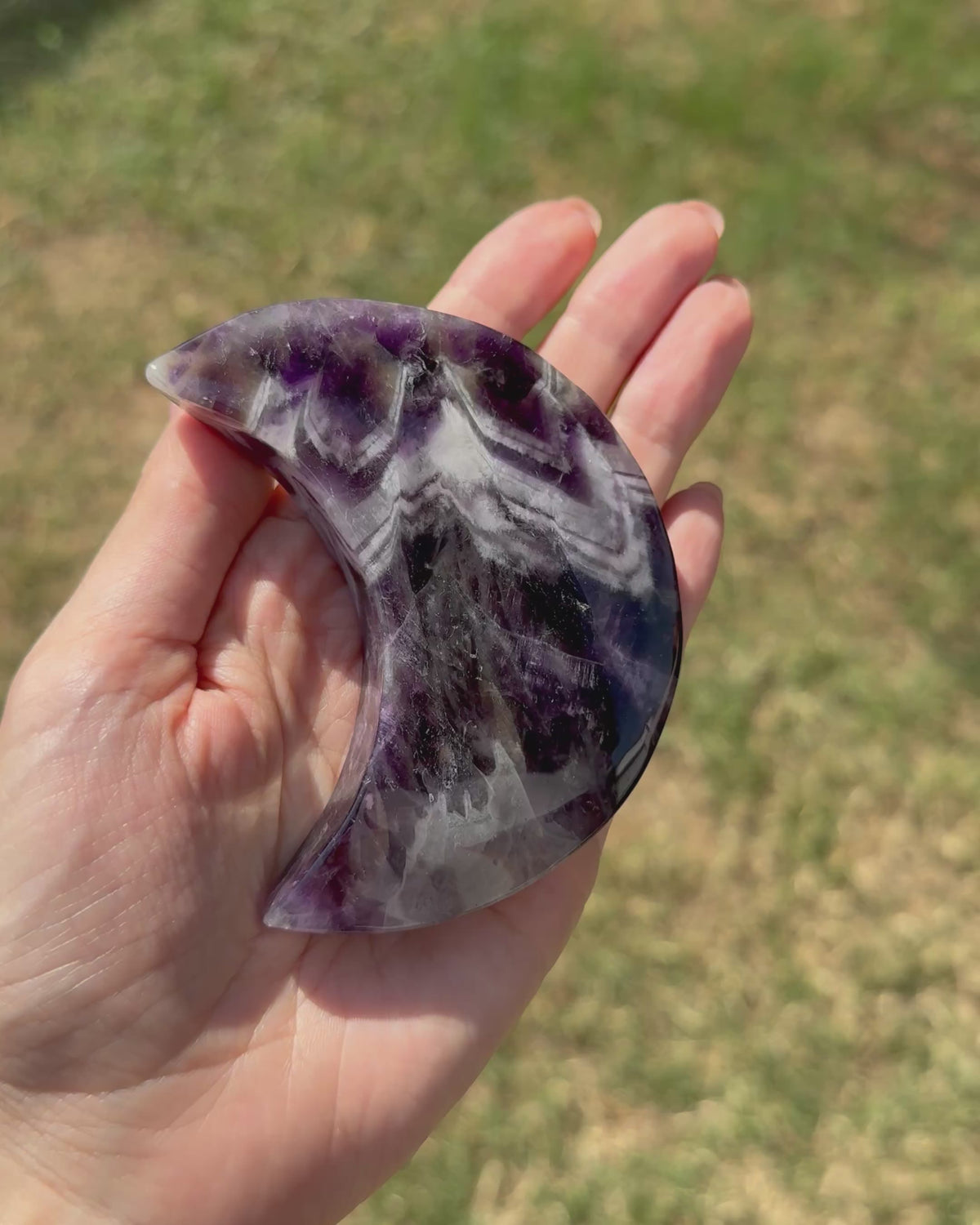 Luna in Ametista Chevron